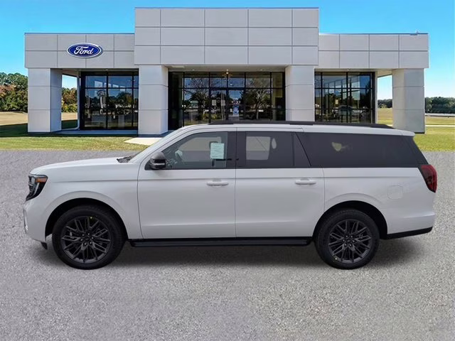 2026 White Metallic Ford Expedition Max Platinum 4X4 SUV