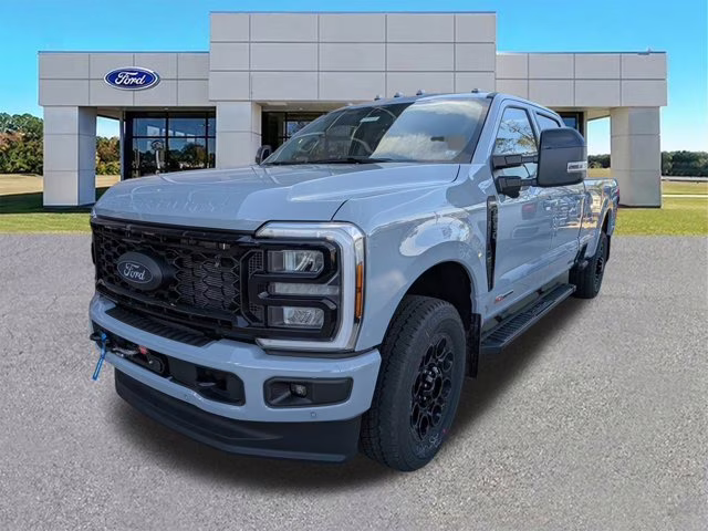 2026 Gray Metallic Ford Super Duty F-350 SRW LARIAT 4X4 Truck