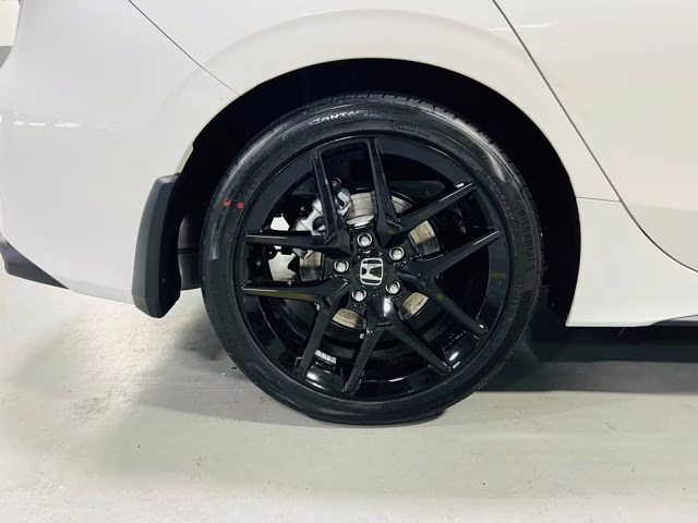 2026 Platinum White Pearl Honda Civic Hybrid Sport FWD Hatchback