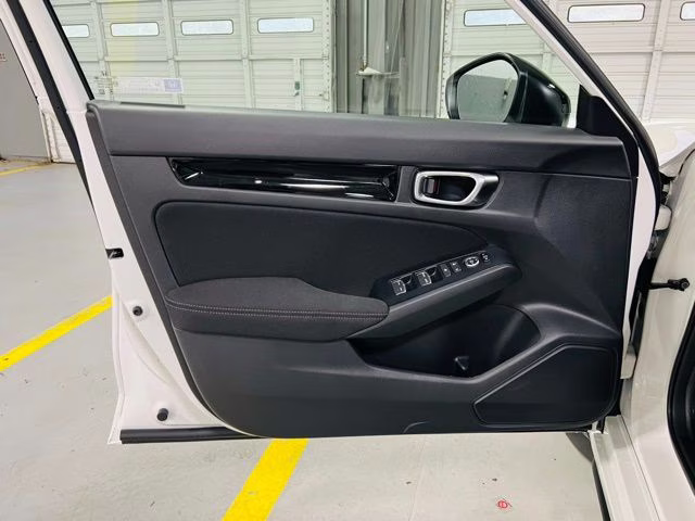 2026 Platinum White Pearl Honda Civic Hybrid Sport FWD Hatchback