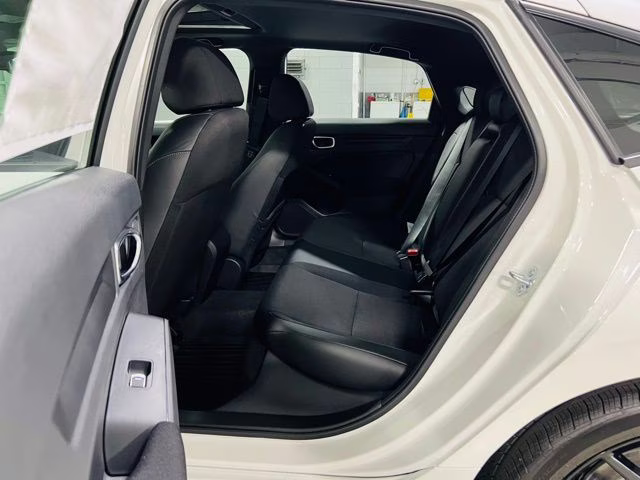 2026 Platinum White Pearl Honda Civic Hybrid Sport FWD Hatchback