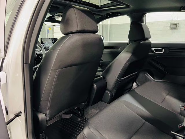 2026 Platinum White Pearl Honda Civic Hybrid Sport FWD Hatchback