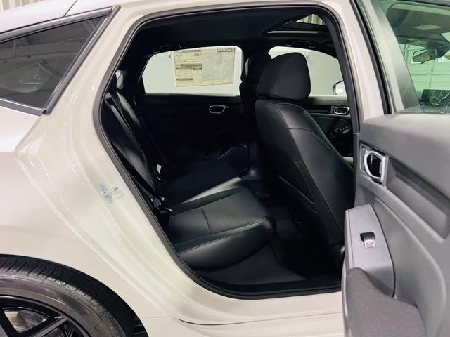 2026 Platinum White Pearl Honda Civic Hybrid Sport FWD Hatchback