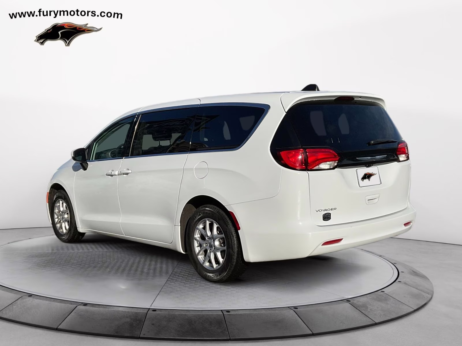 2023 Bright White Clearcoat Chrysler Voyager LX FWD Van