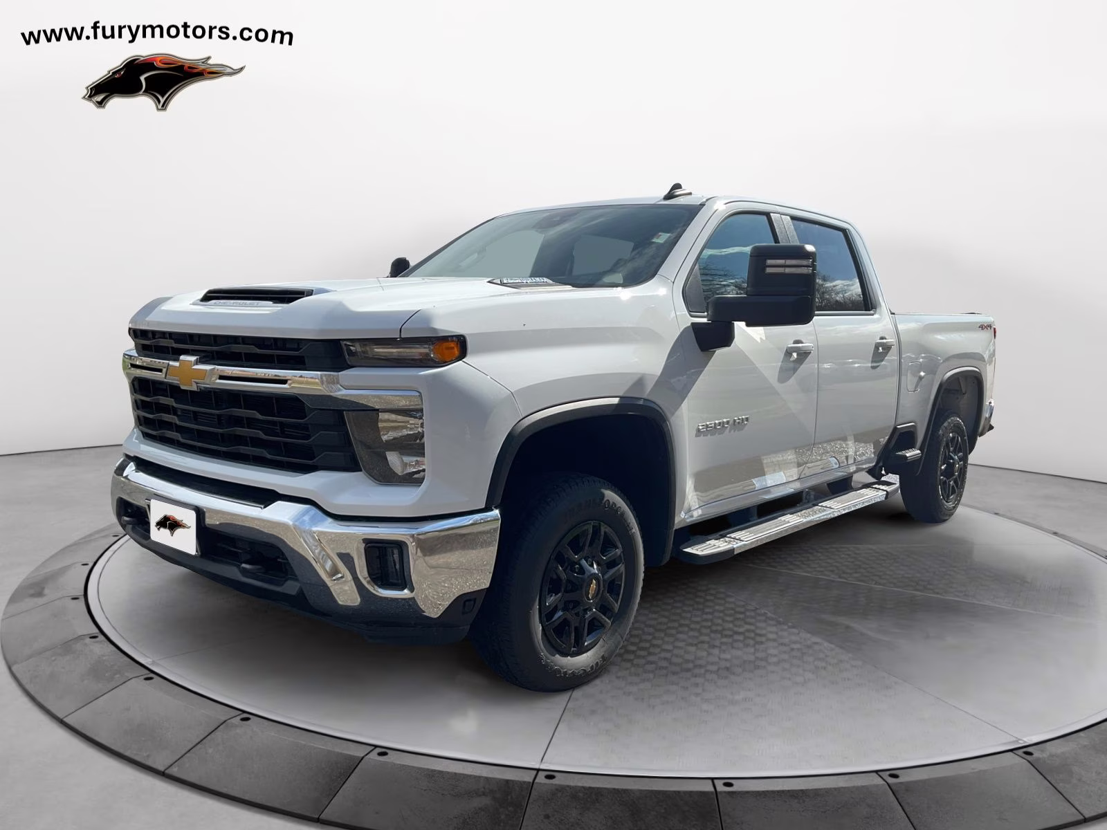 2025 Summit White Chevrolet Silverado 2500HD LT 4X4 Truck