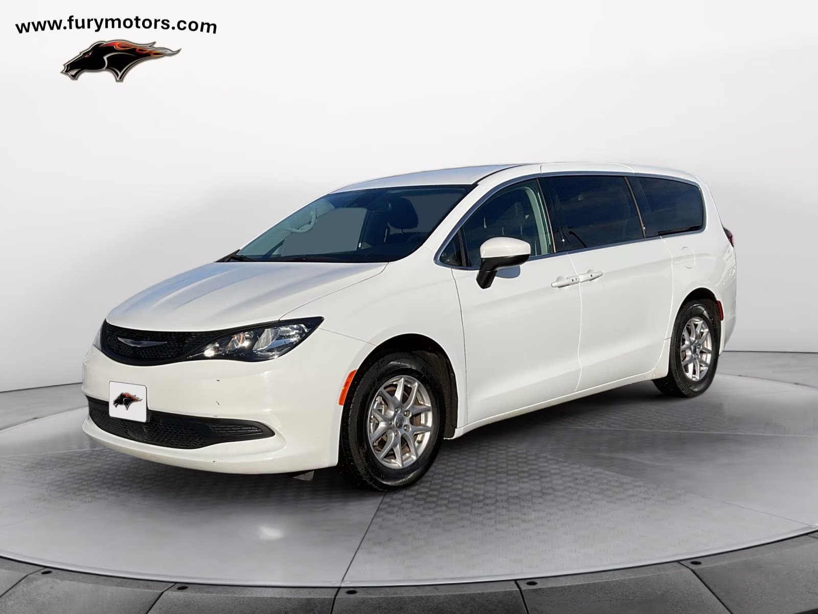 2023 Bright White Clearcoat Chrysler Voyager LX FWD Van