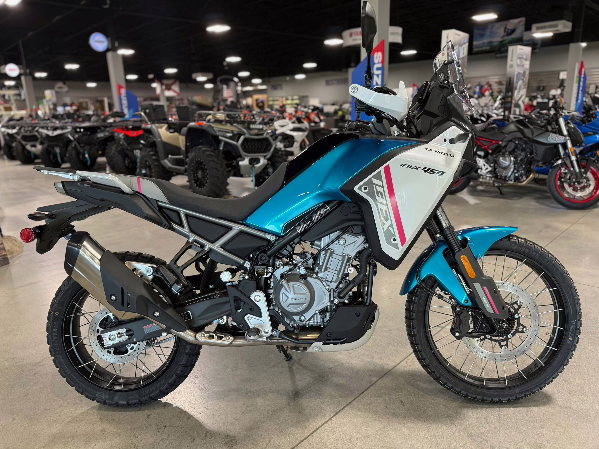 2026 BLU CFMOTO IBEX 450 450 Motorcycle