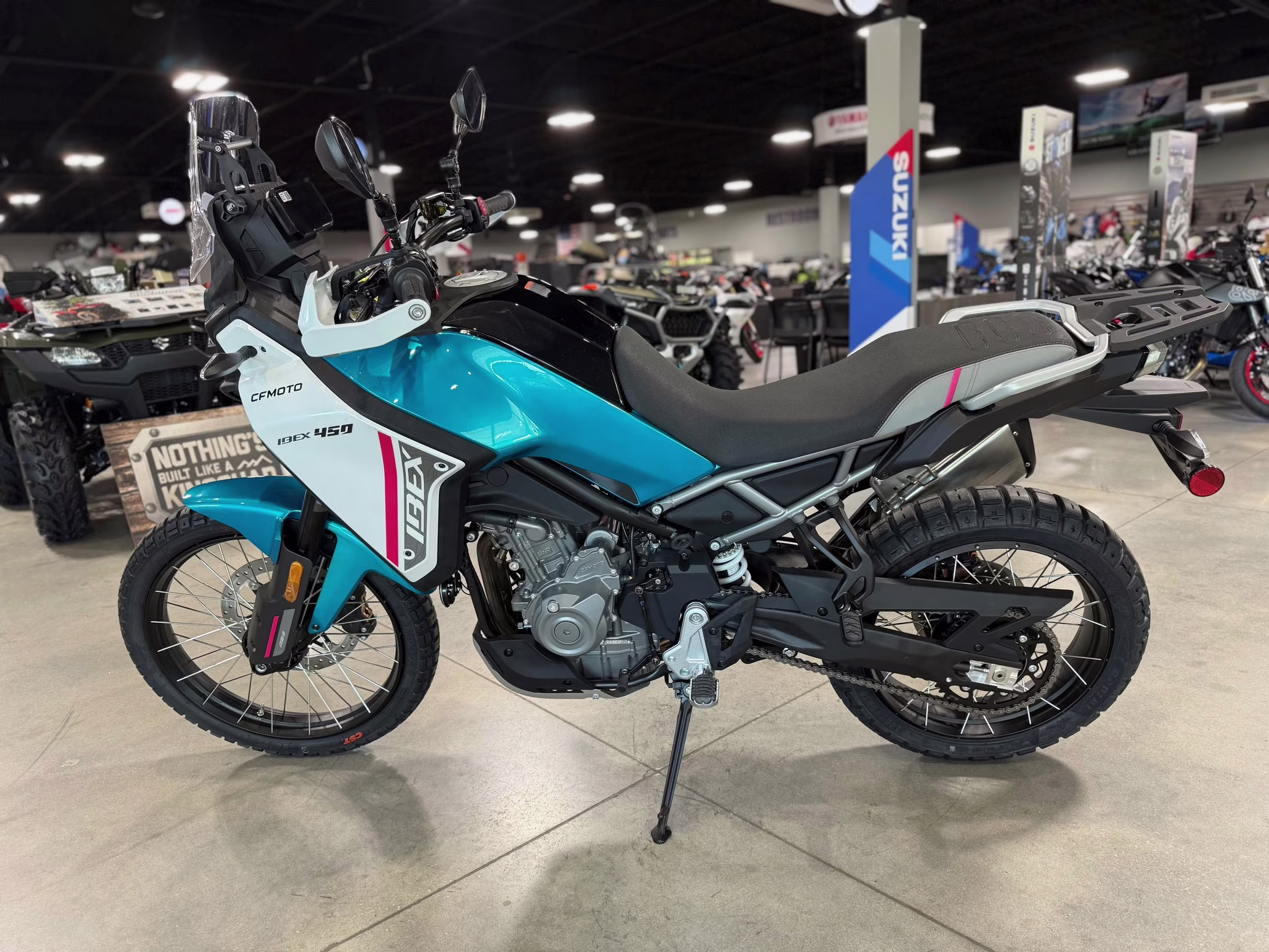 2026 BLU CFMOTO IBEX 450 450 Motorcycle