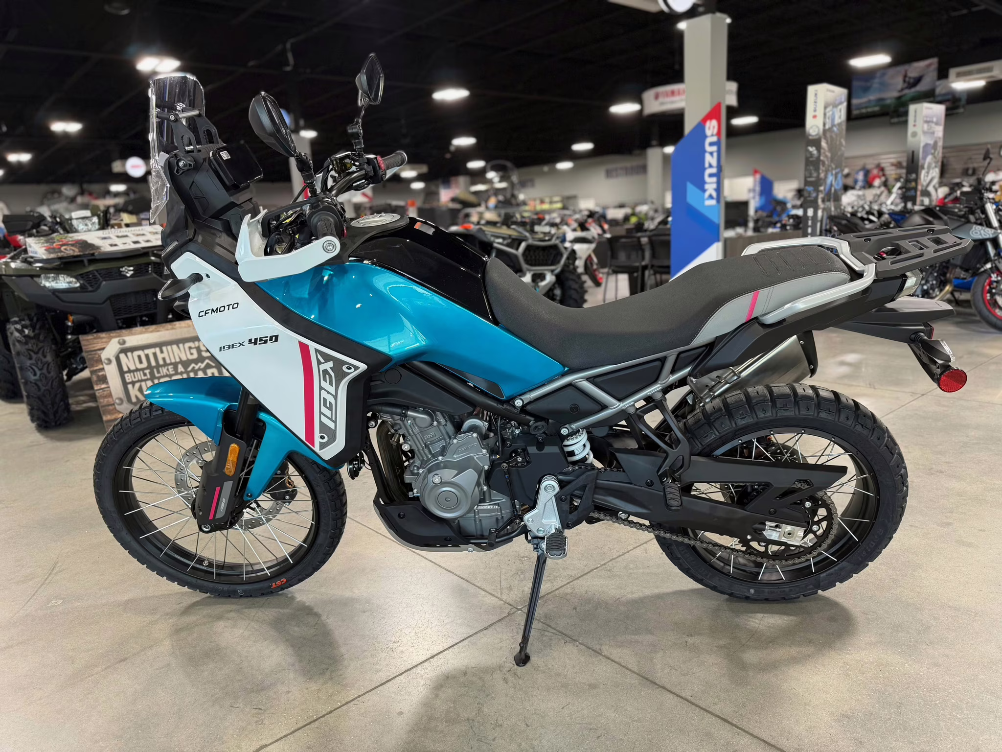 2026 BLU CFMOTO IBEX 450 450 Motorcycle