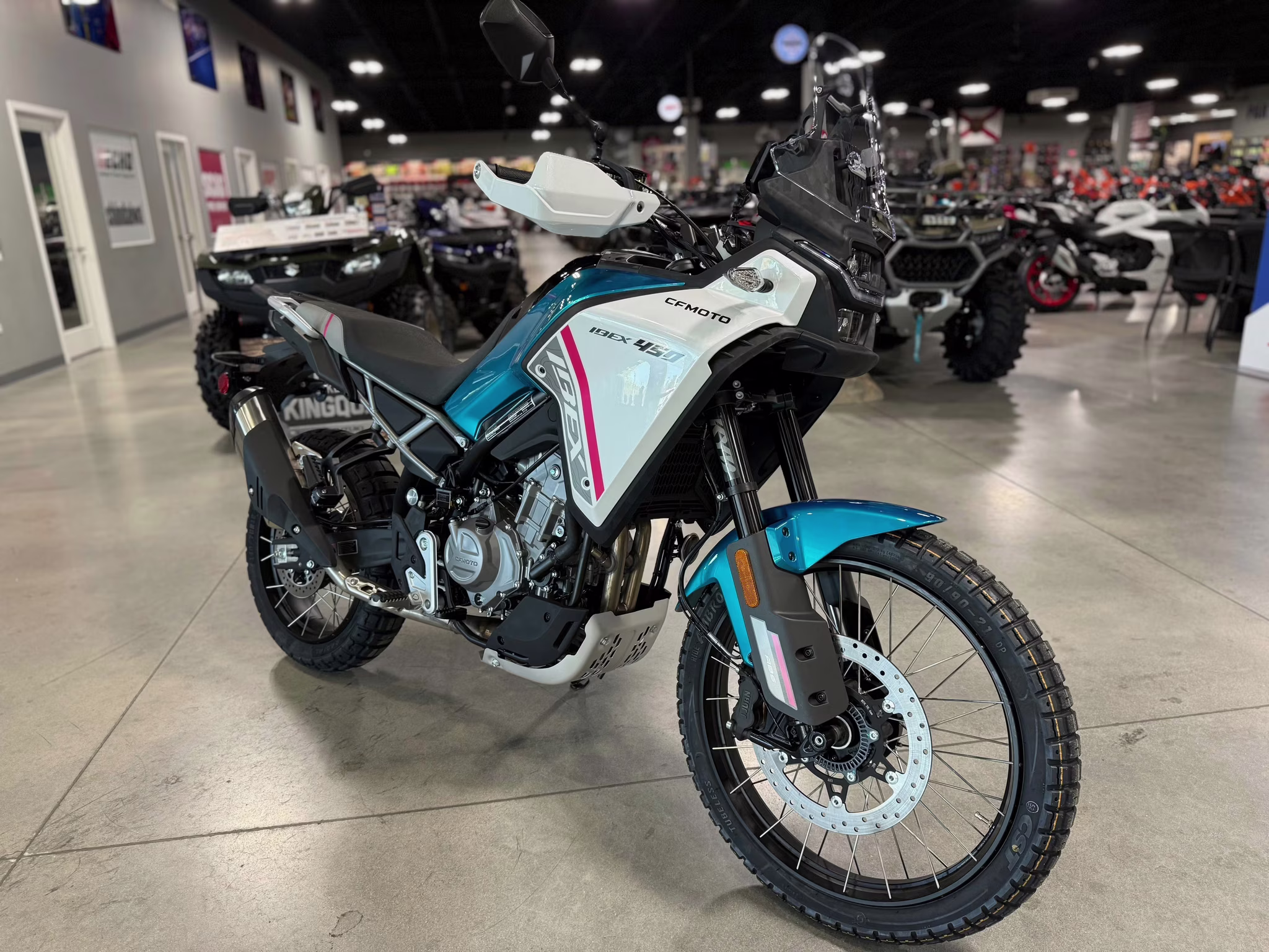2026 BLU CFMOTO IBEX 450 450 Motorcycle