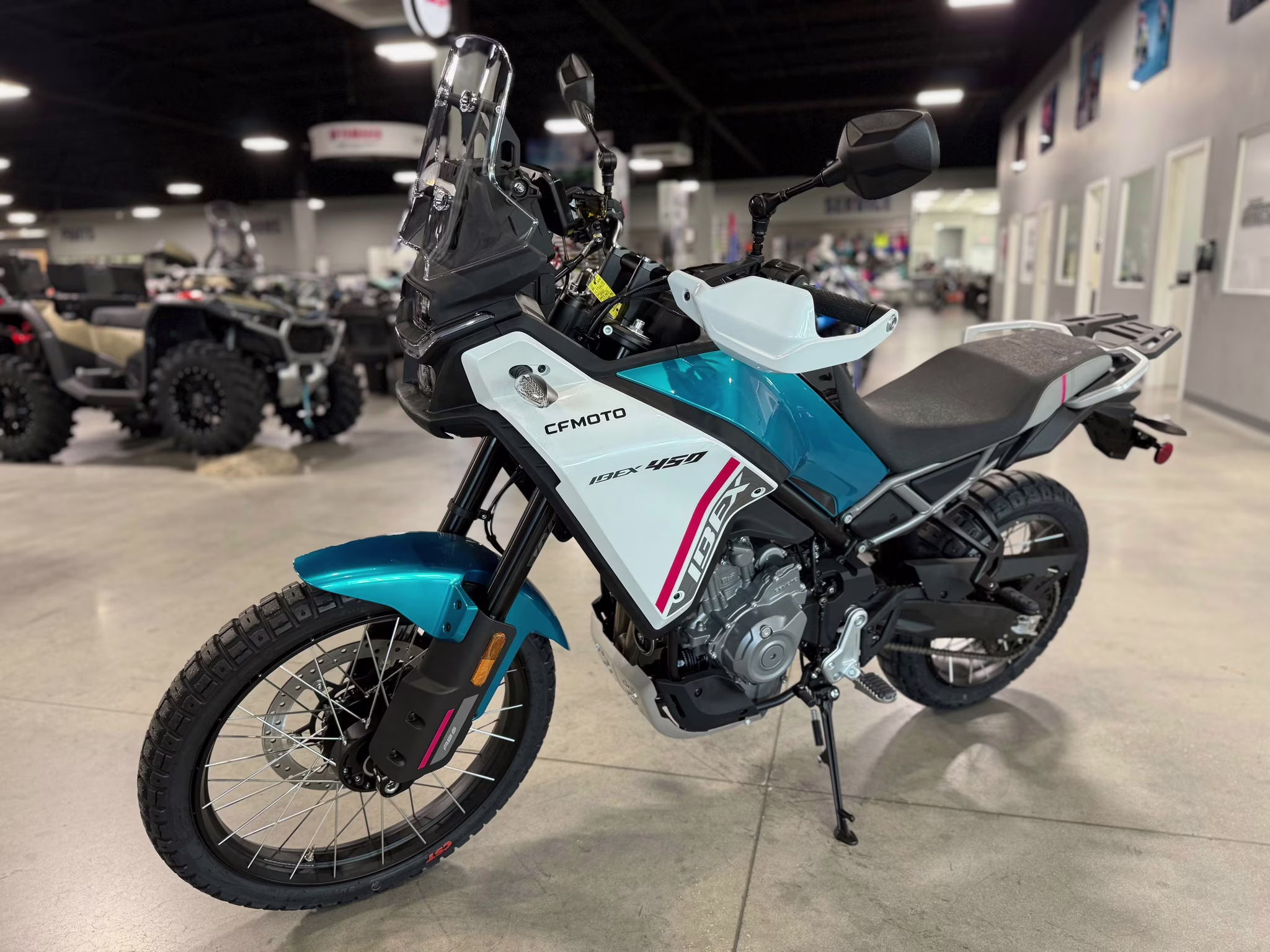 2026 BLU CFMOTO IBEX 450 450 Motorcycle