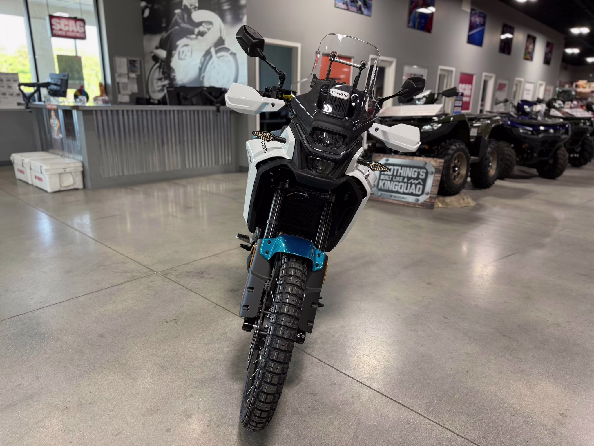 2026 BLU CFMOTO IBEX 450 450 Motorcycle