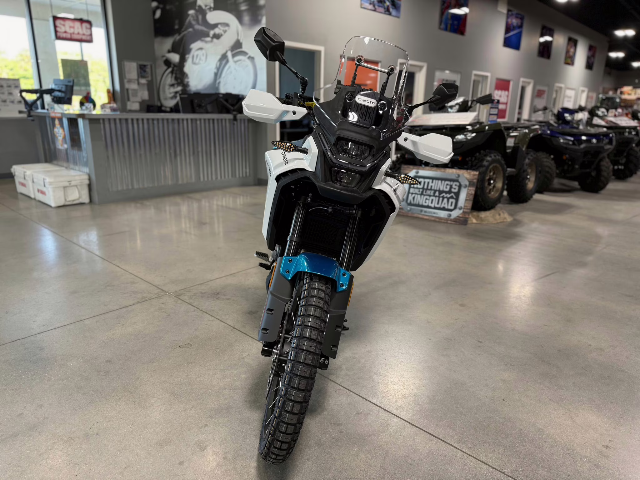 2026 BLU CFMOTO IBEX 450 450 Motorcycle