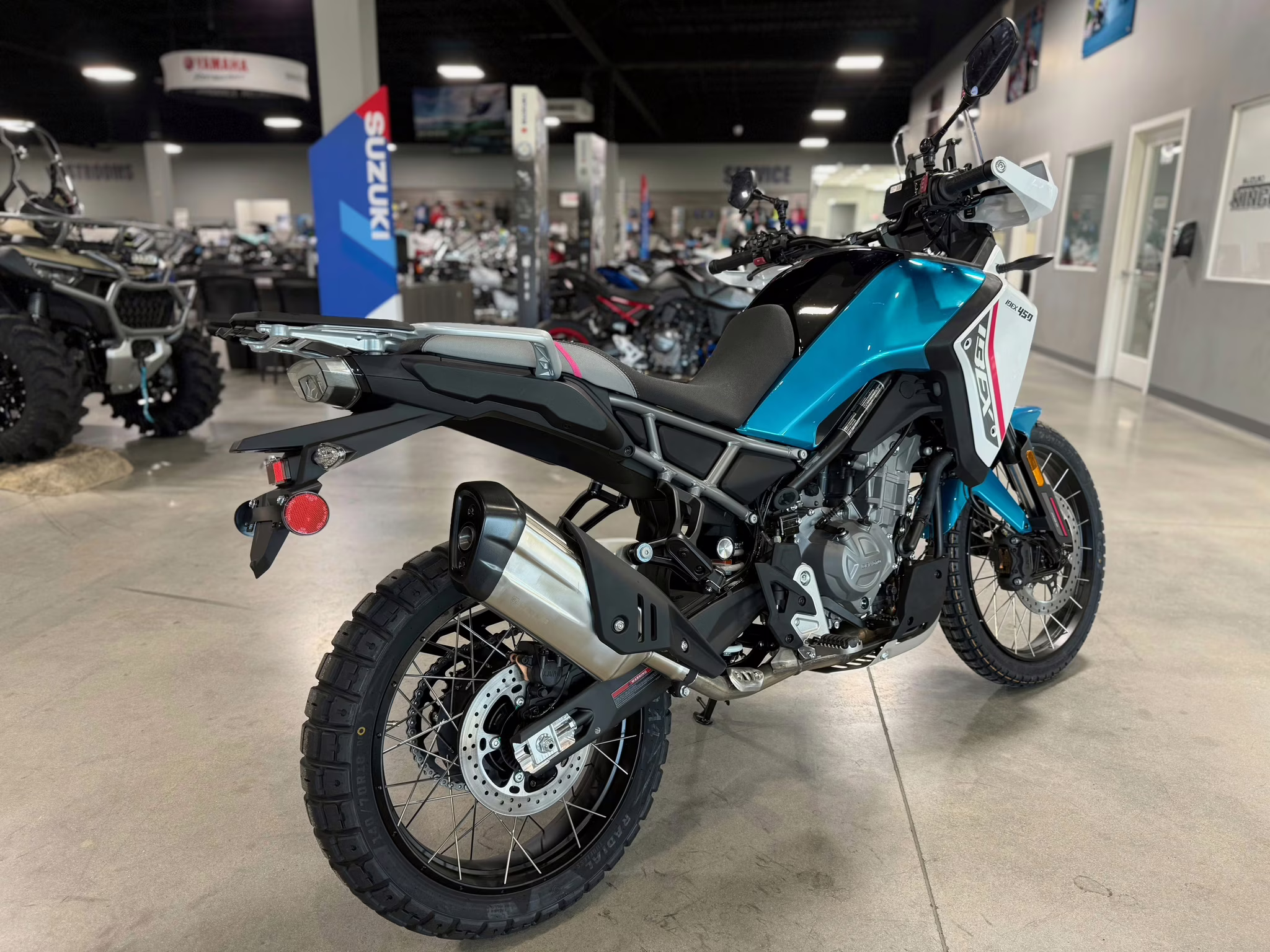 2026 BLU CFMOTO IBEX 450 450 Motorcycle