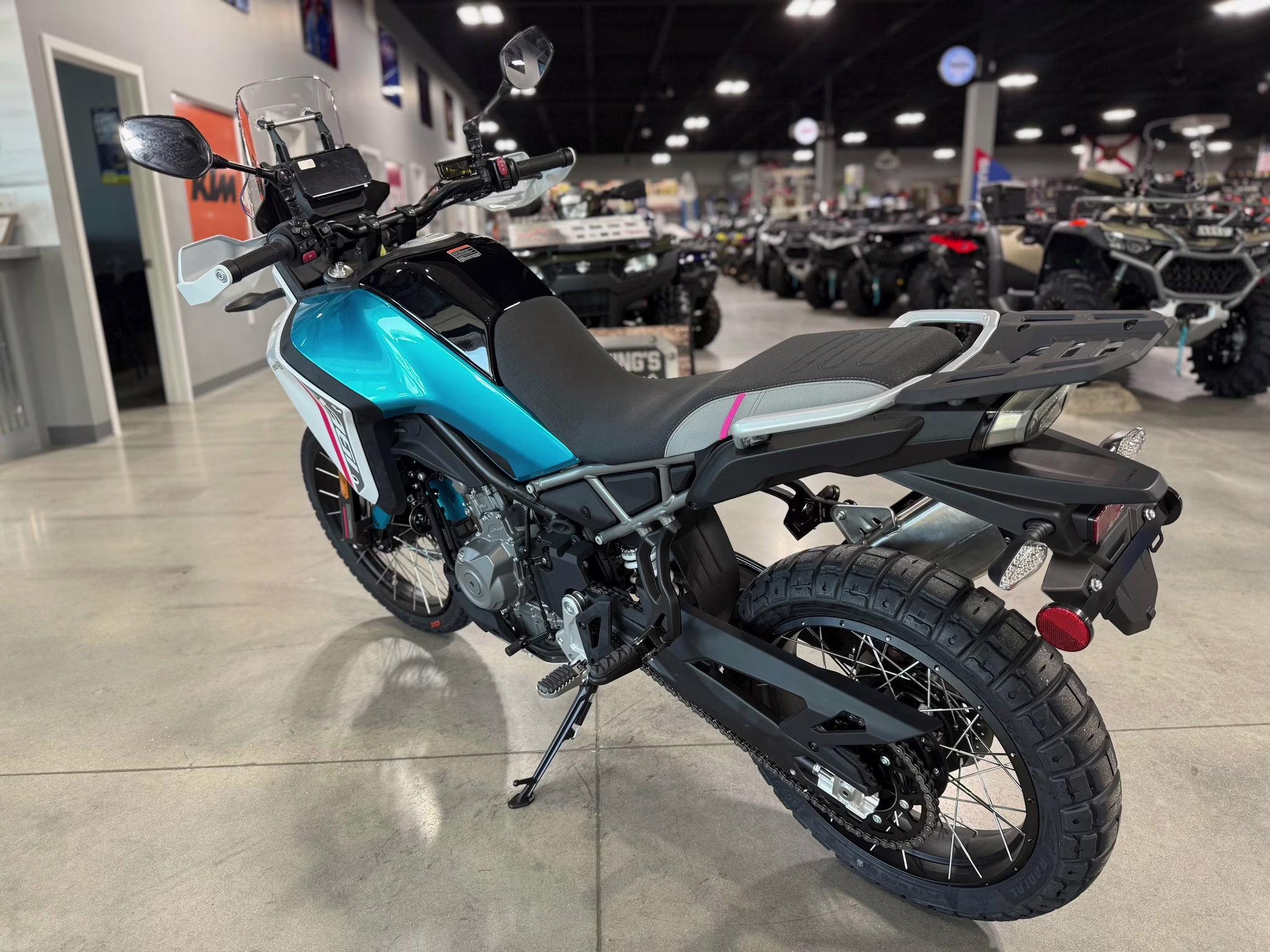 2026 BLU CFMOTO IBEX 450 450 Motorcycle