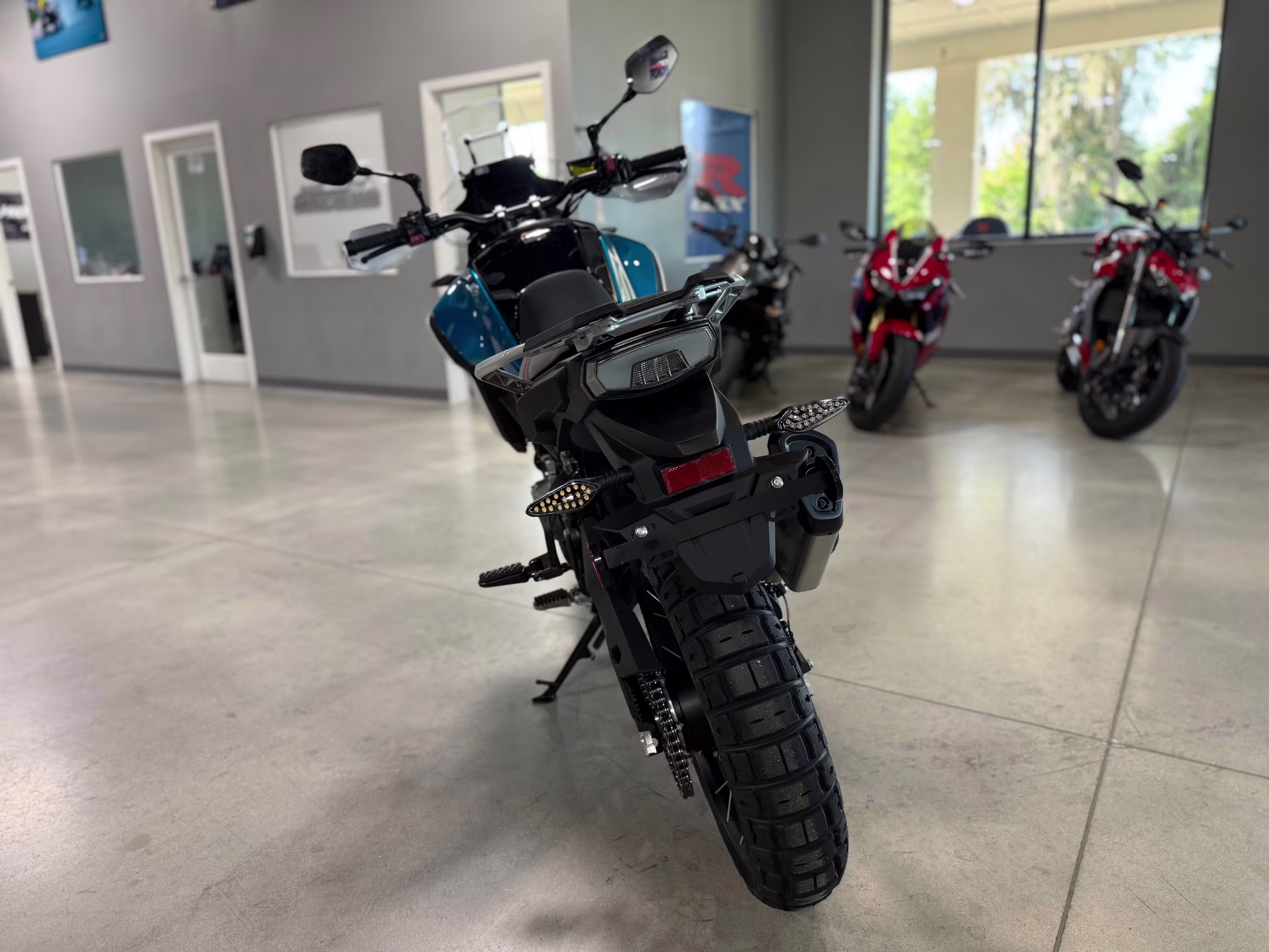 2026 BLU CFMOTO IBEX 450 450 Motorcycle