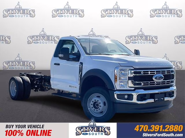 2026 Oxford White Ford Super Duty F-550 DRW XL 4X4 Chassis