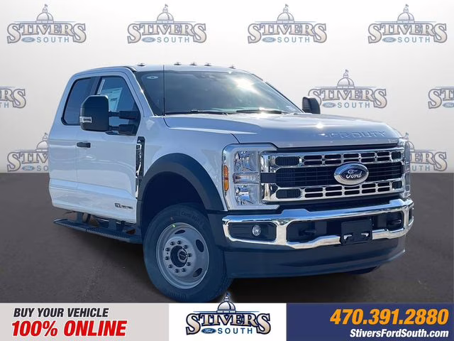 2026 Oxford White Ford Super Duty F-550 DRW XL 4X4 Chassis