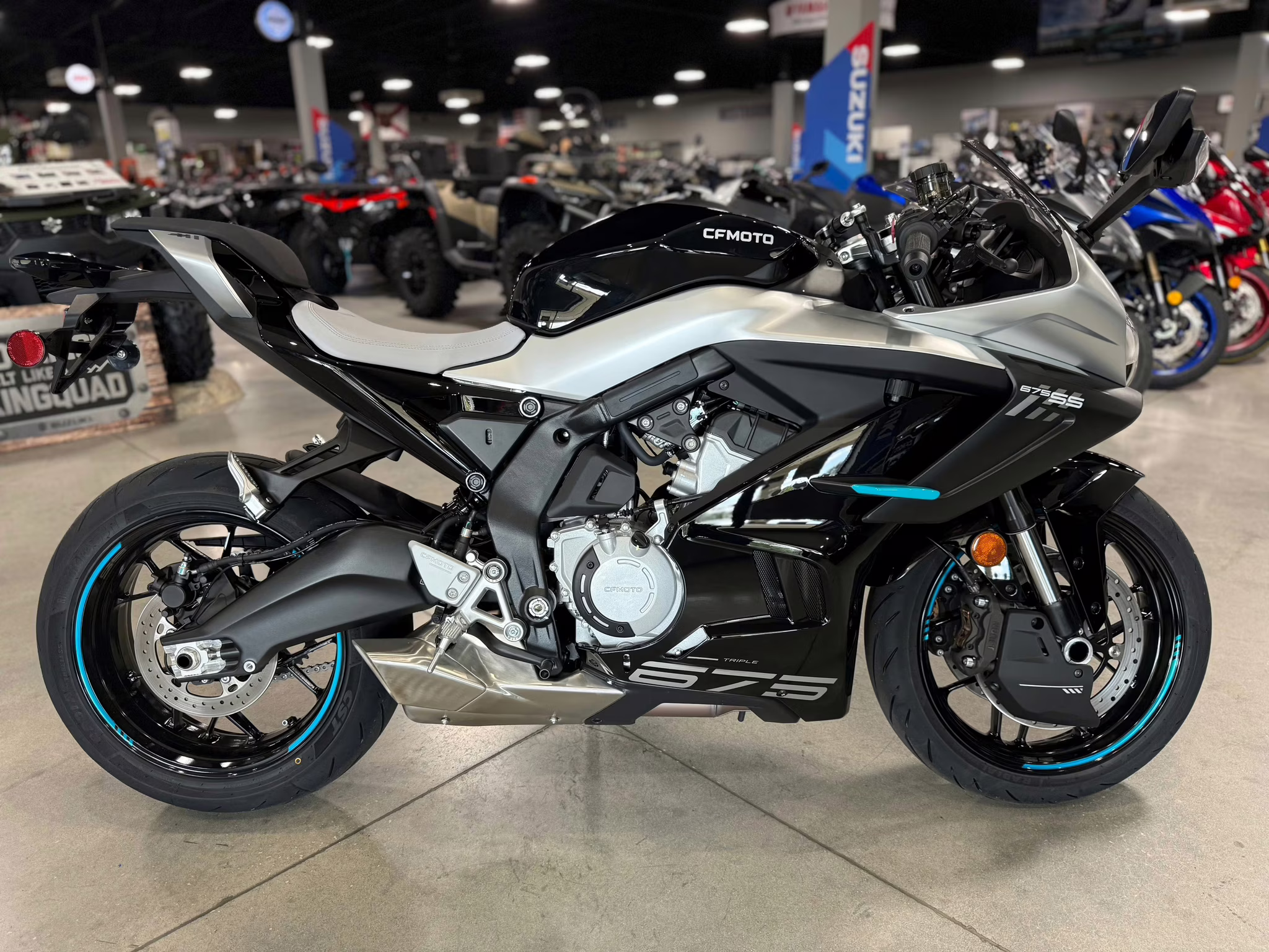2026 BLK CFMOTO 675SS Motorcycle