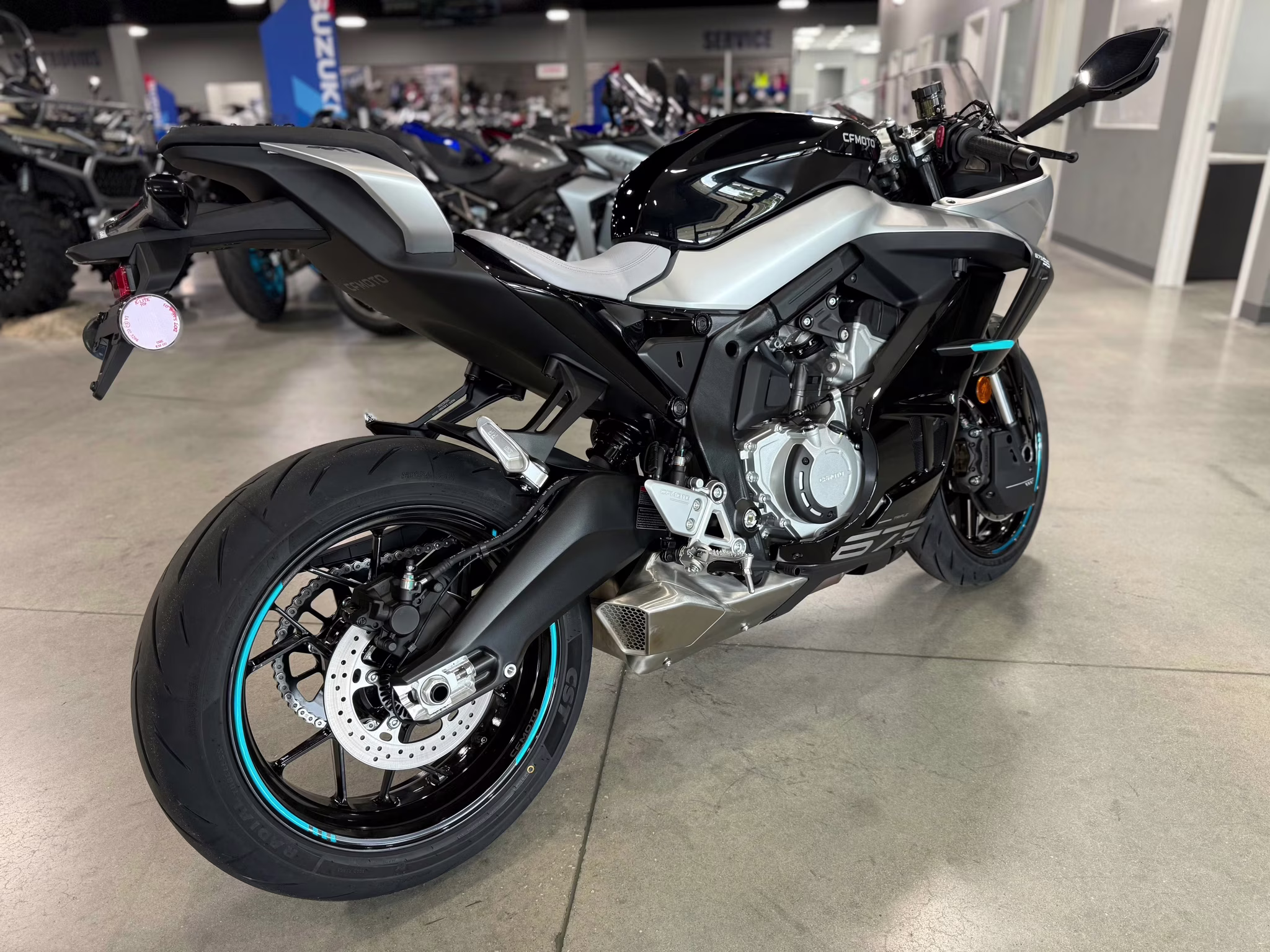 2026 BLK CFMOTO 675SS Motorcycle