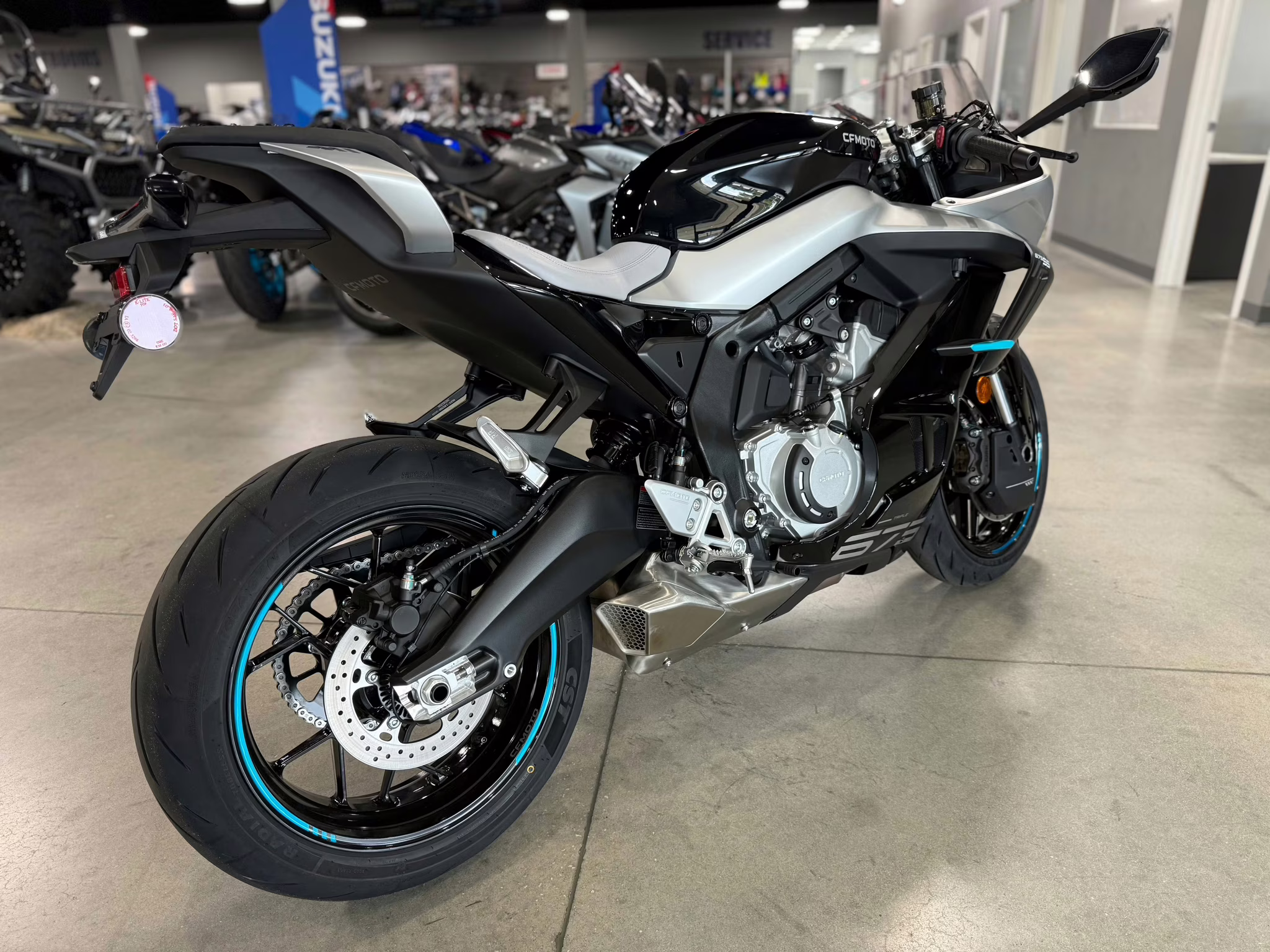 2026 BLK CFMOTO 675SS Motorcycle