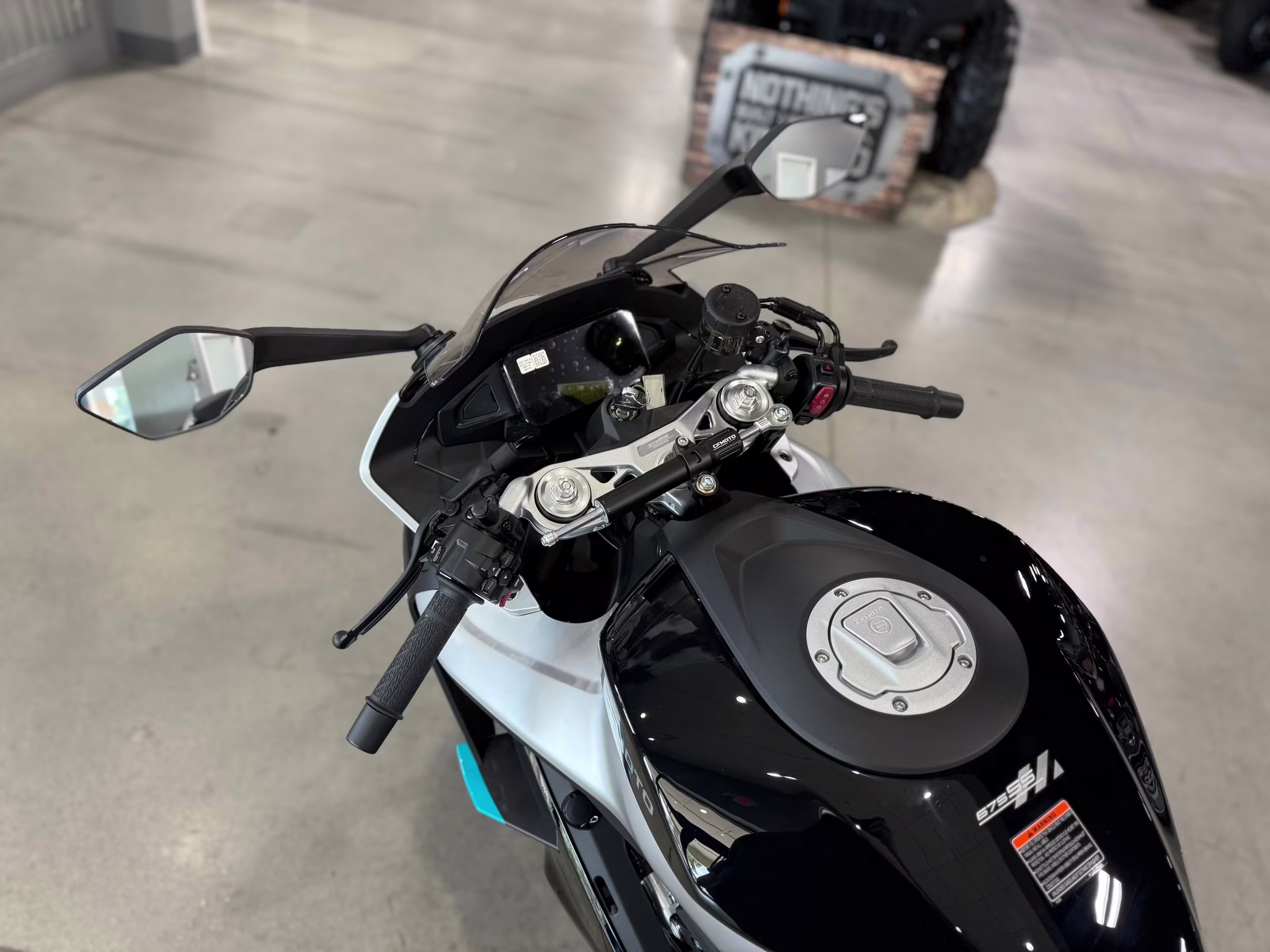 2026 BLK CFMOTO 675SS Motorcycle