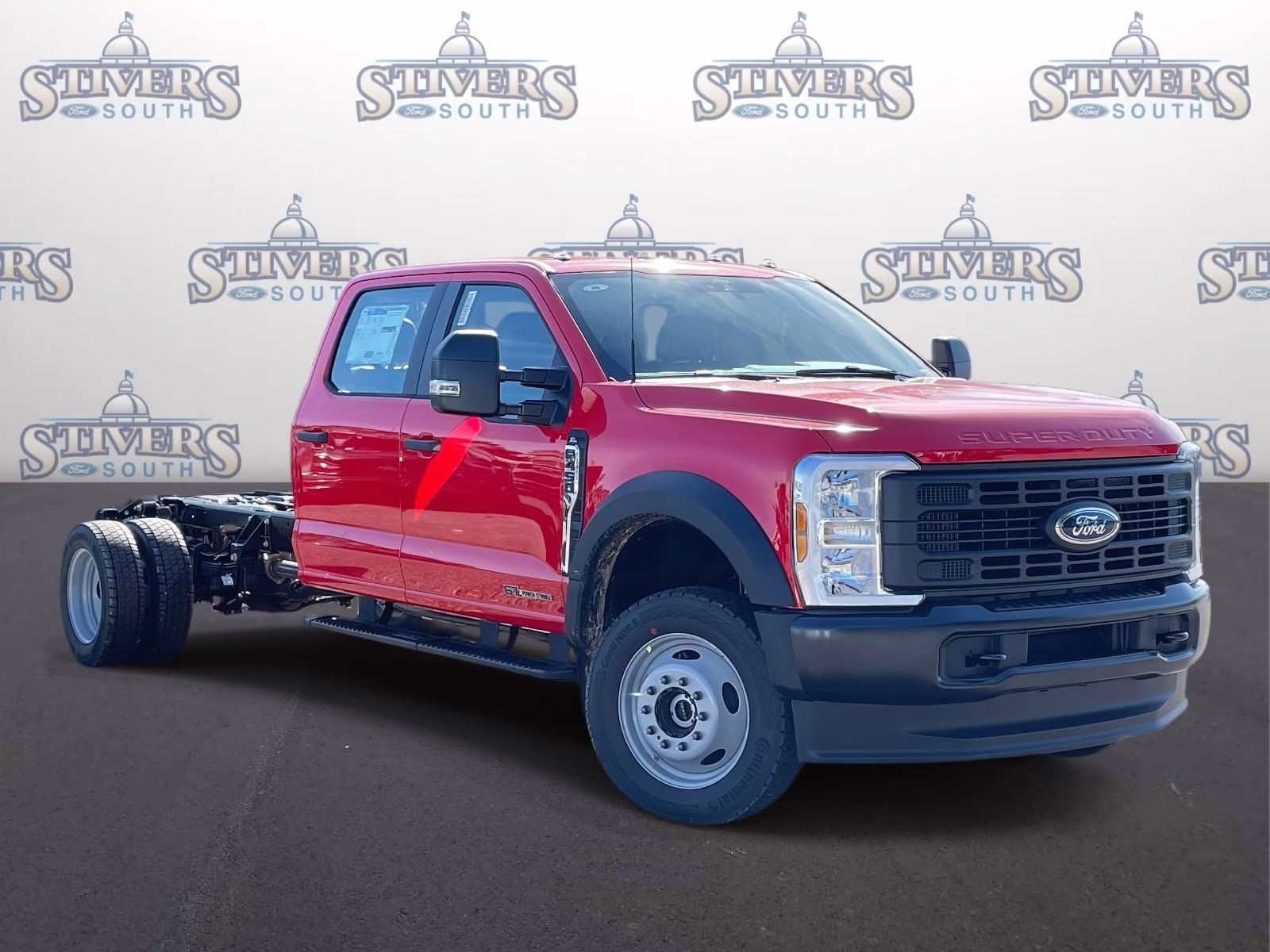 2026 Race Red Ford Super Duty F-450 DRW XL 4X4 Chassis