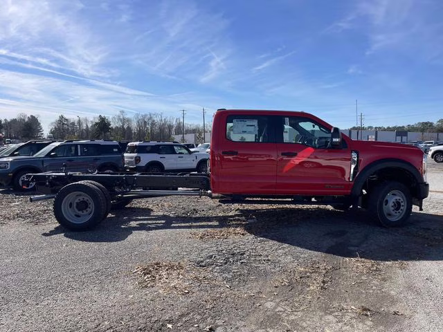 2026 Race Red Ford Super Duty F-450 DRW XL 4X4 Chassis
