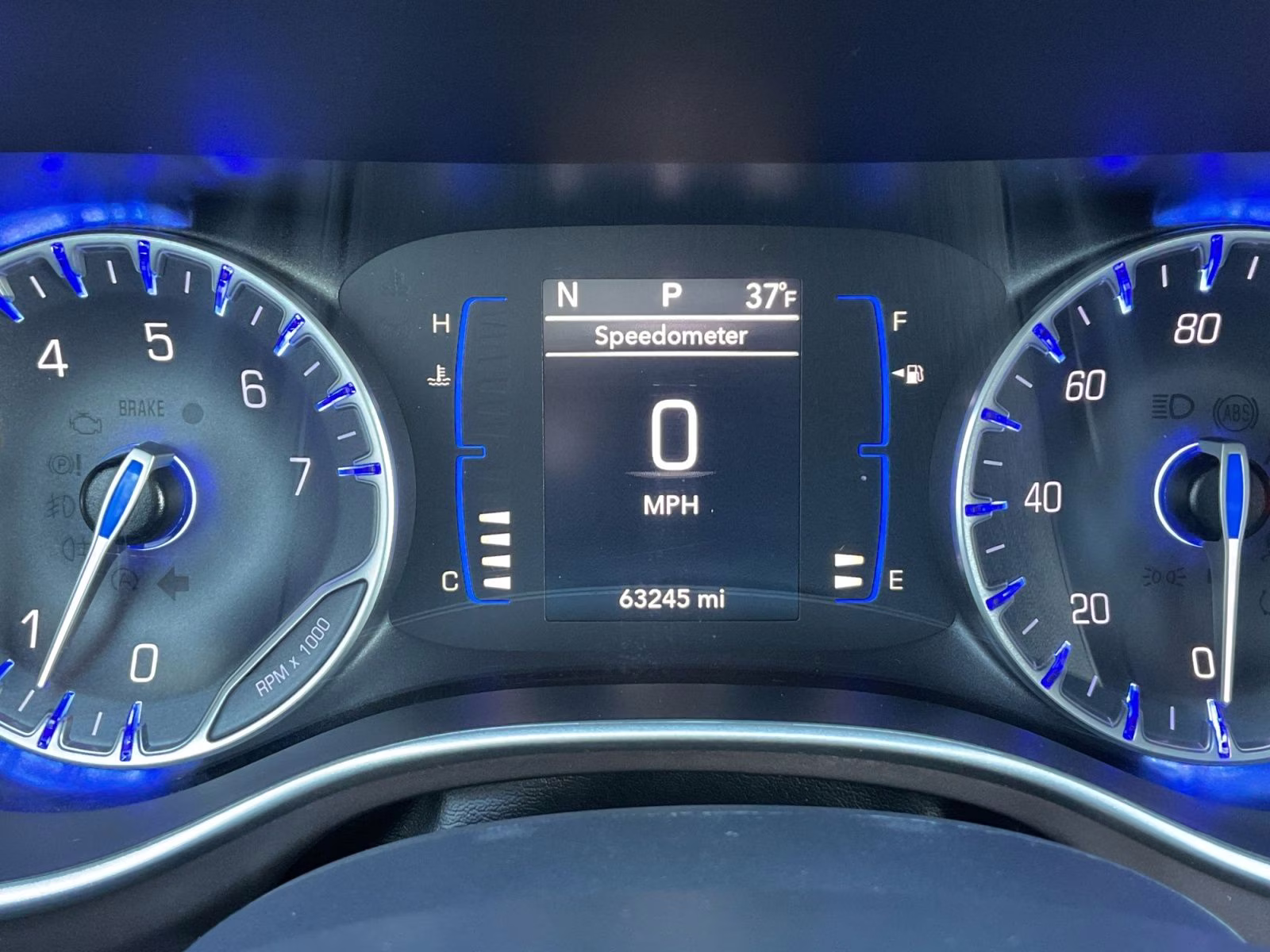 2023 Bright White Clearcoat Chrysler Voyager LX FWD Van