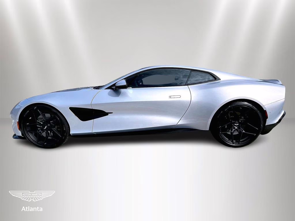 2026 Lightning Silver Aston Martin Vanquish V12 RWD Coupe