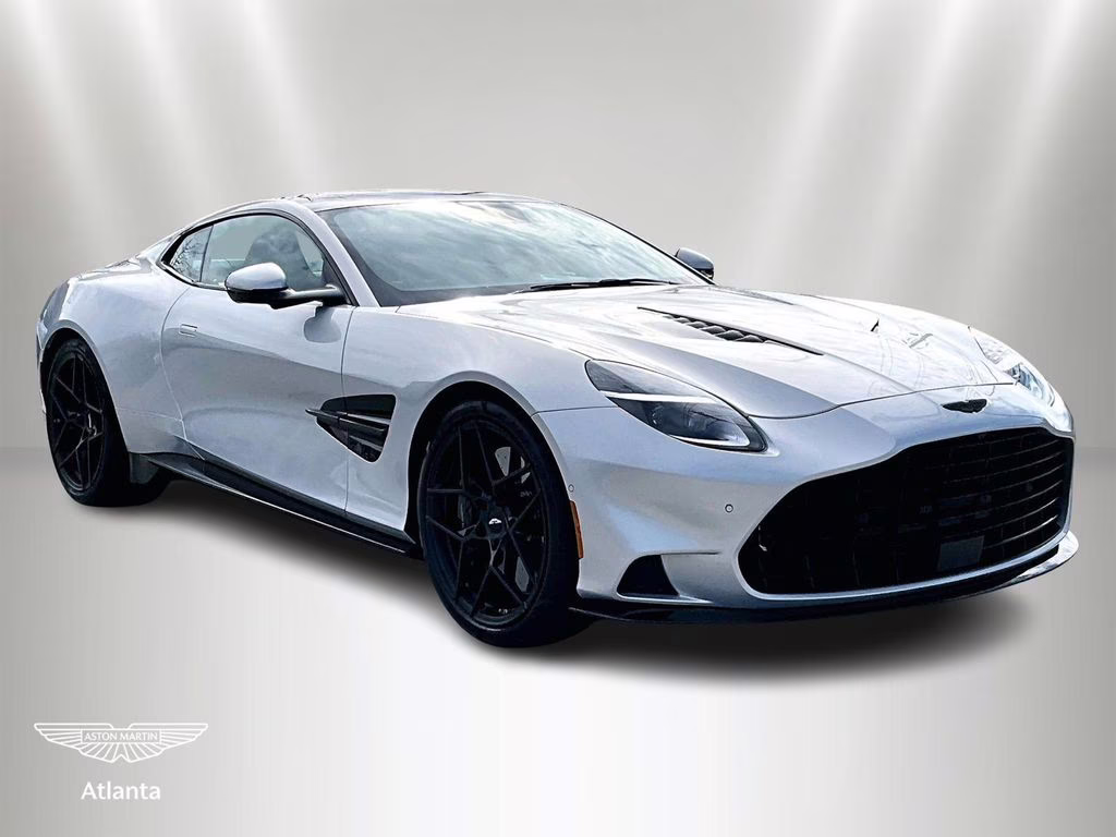 2026 Lightning Silver Aston Martin Vanquish V12 RWD Coupe
