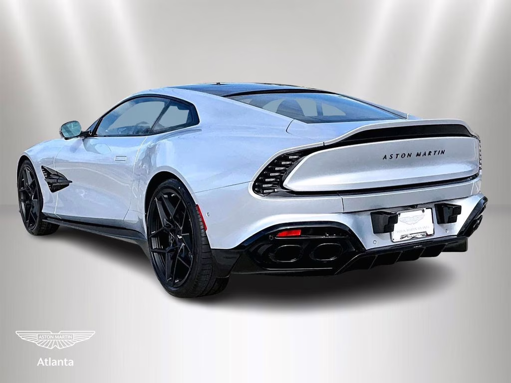 2026 Lightning Silver Aston Martin Vanquish V12 RWD Coupe