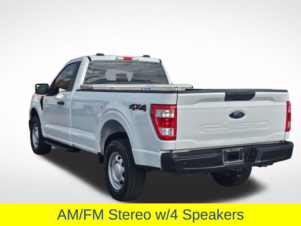 2022 Oxford White Ford F-150 XL 4X4 Truck