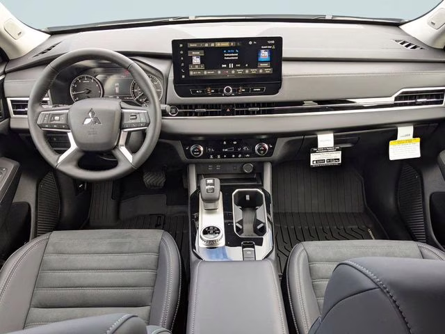 2026 Moonstone Gray/Black Roof Mitsubishi Outlander Trail Edition AWD SUV
