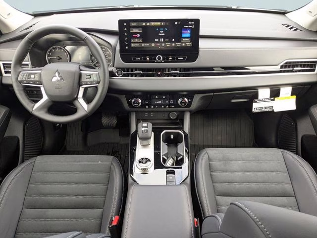 2026 Moonstone Gray/Black Roof Mitsubishi Outlander Trail Edition AWD SUV