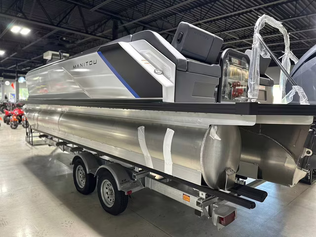 2024 - Manitou Pontoon Explore 22 Switchback V-Toon Boat