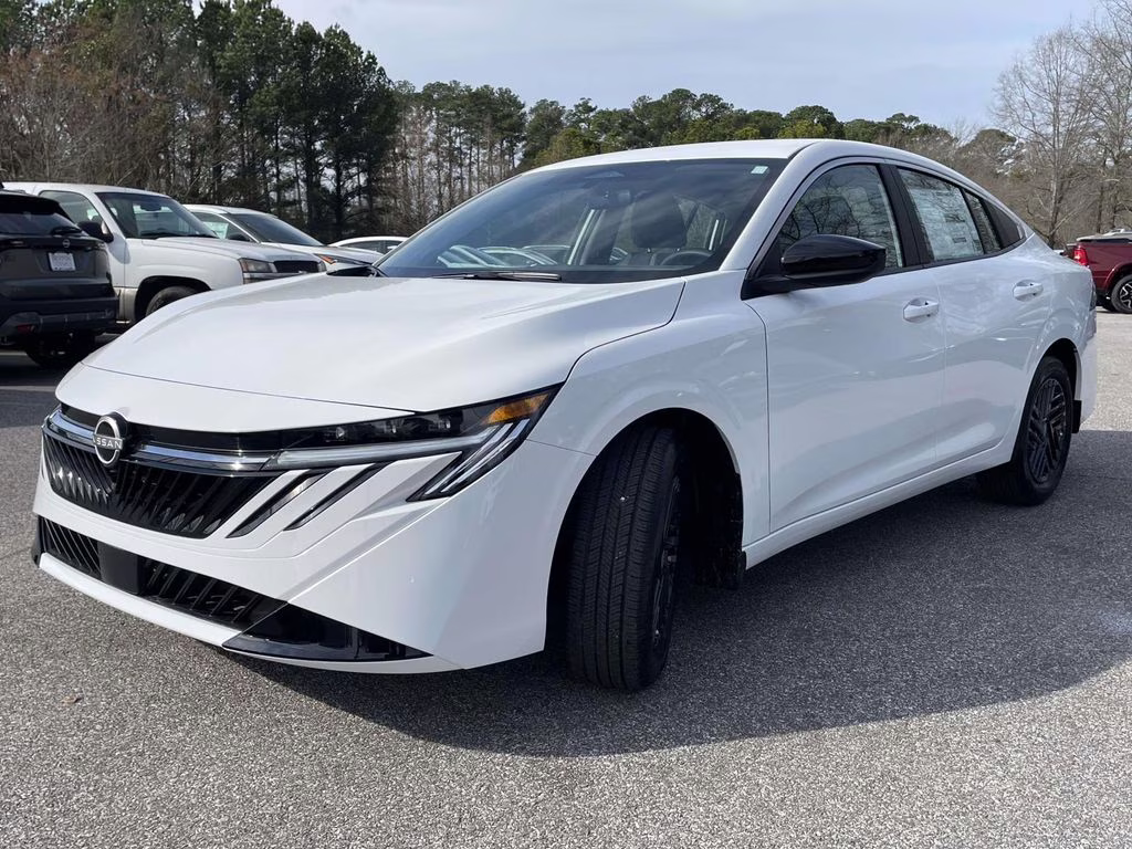 2026 Fresh Powder Nissan Sentra SV FWD Sedan