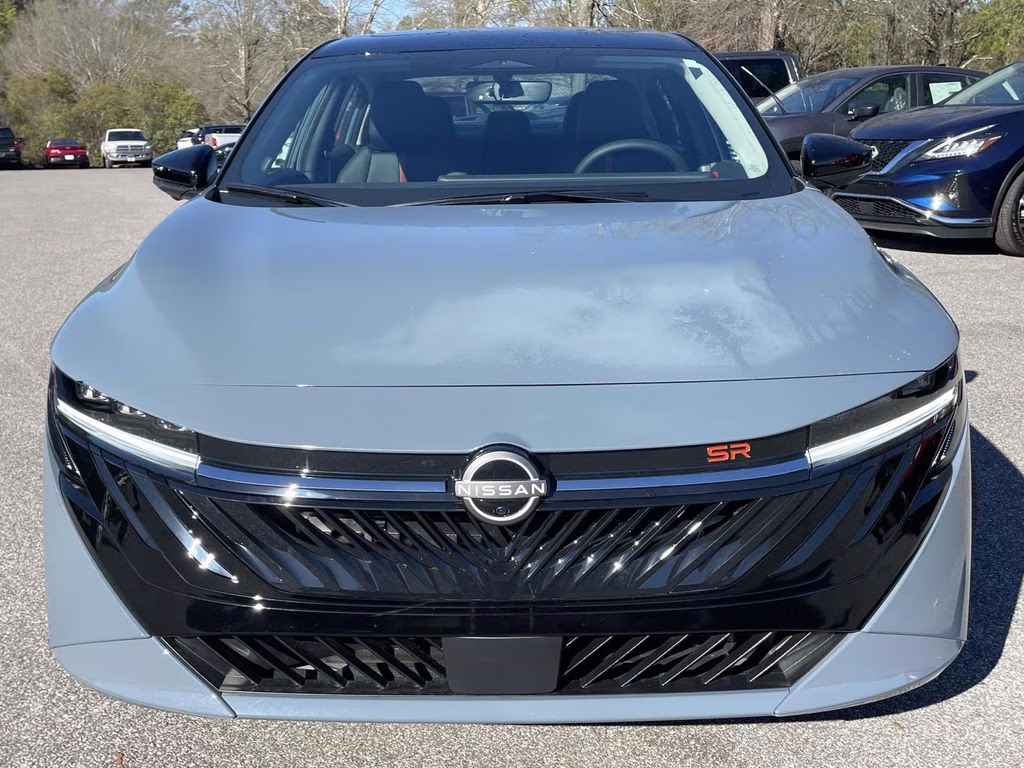 2026 Atlantic Gray/Super Black Nissan Sentra SR FWD Sedan