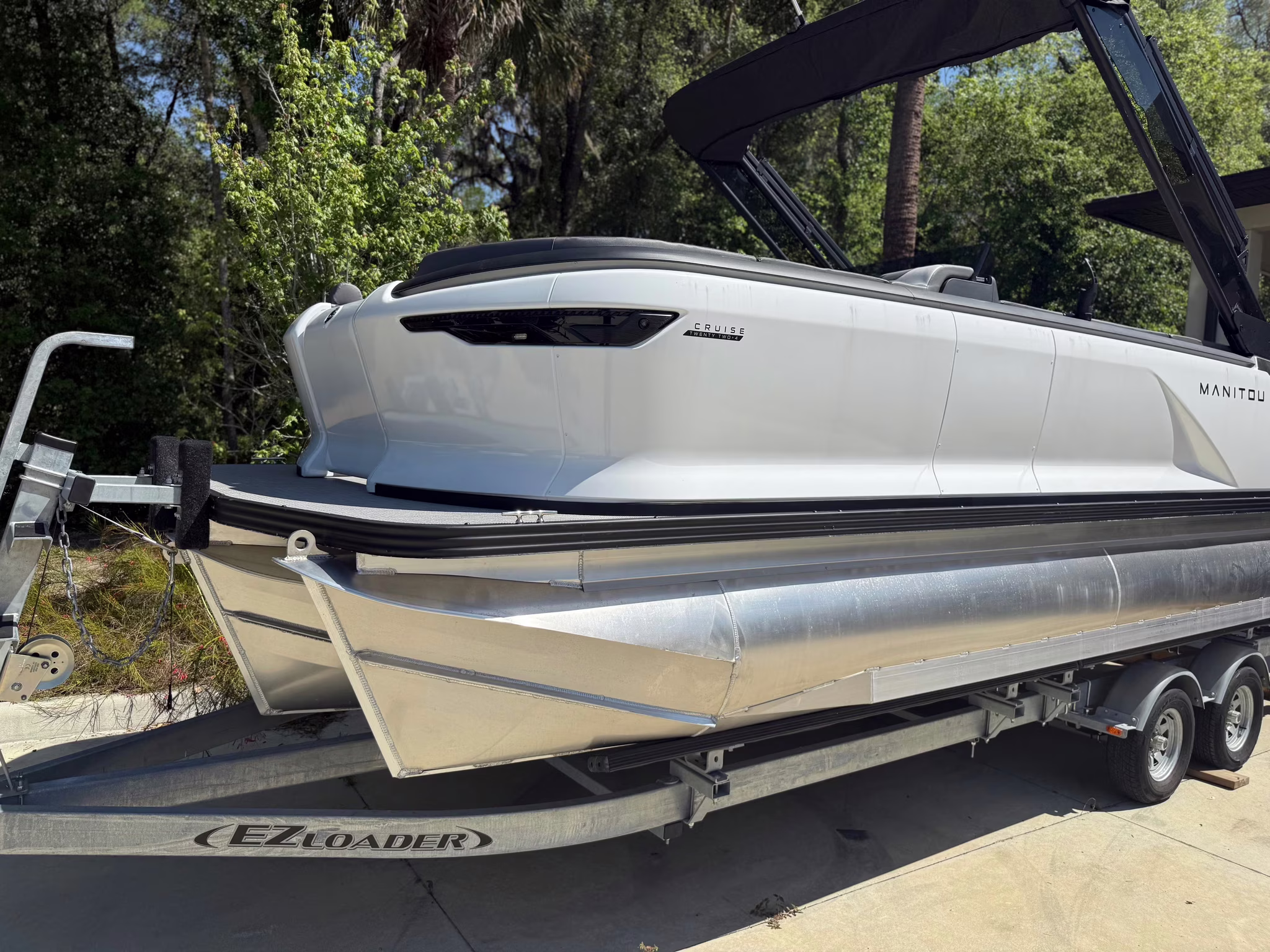 2024 - Manitou Pontoon Cruise 22 Max Switchback Boat