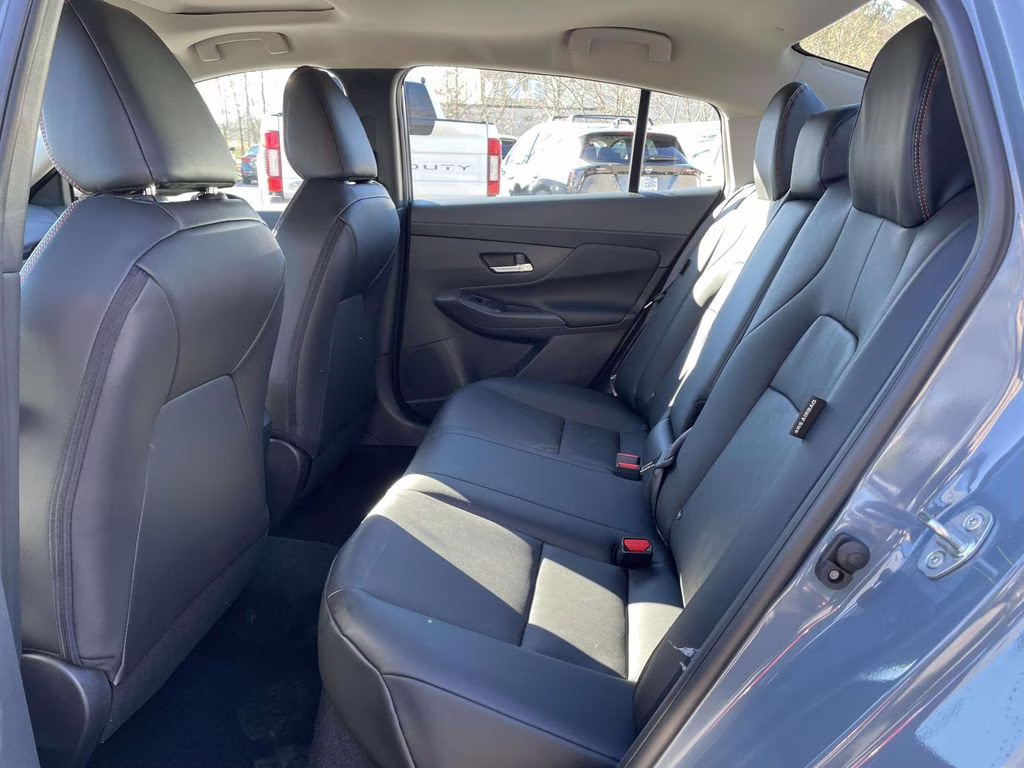 2026 Atlantic Gray/Super Black Nissan Sentra SR FWD Sedan