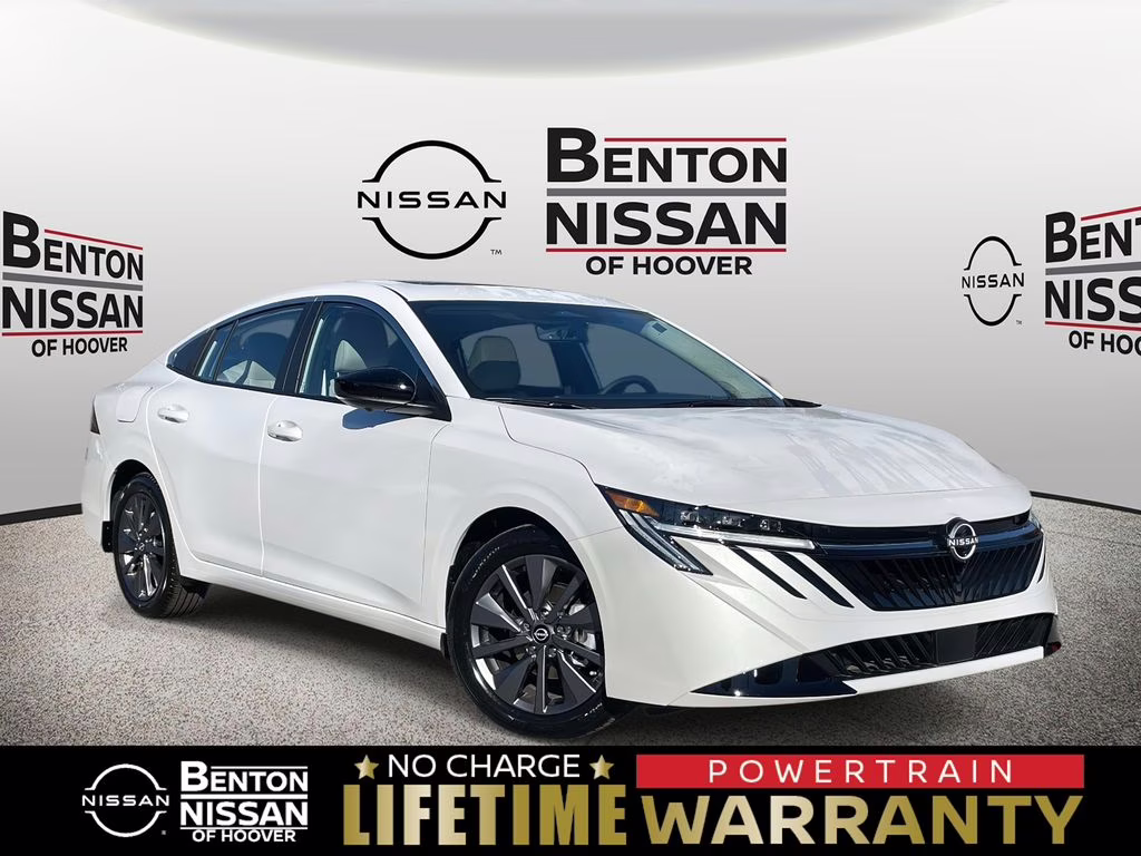 2026 Aspen White Tricoat Nissan Sentra SL FWD Sedan