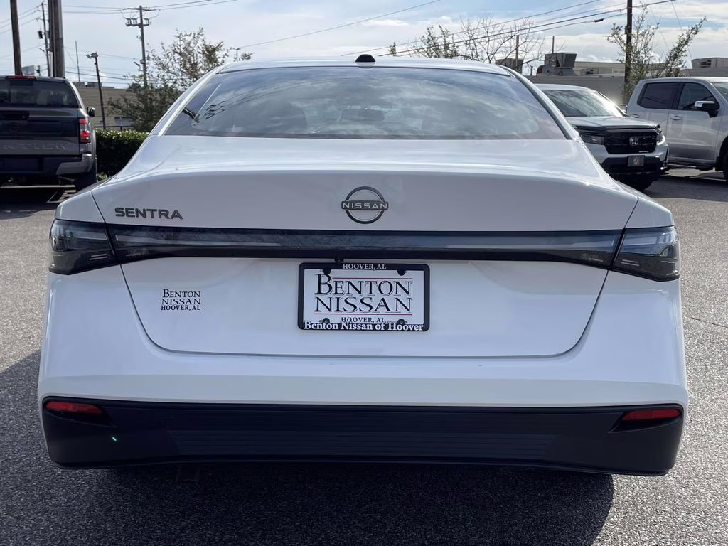 2026 Fresh Powder Nissan Sentra SV FWD Sedan