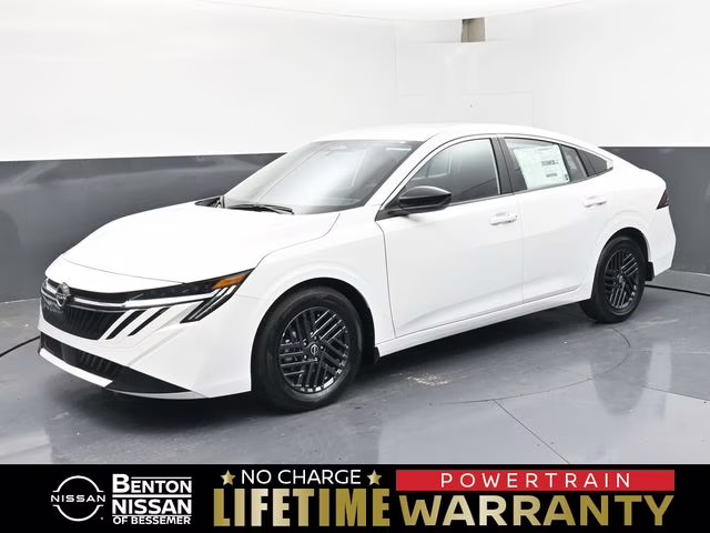 2026 Fresh Powder Nissan Sentra SV FWD Sedan