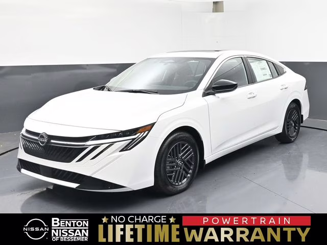 2026 Fresh Powder Nissan Sentra SV FWD Sedan