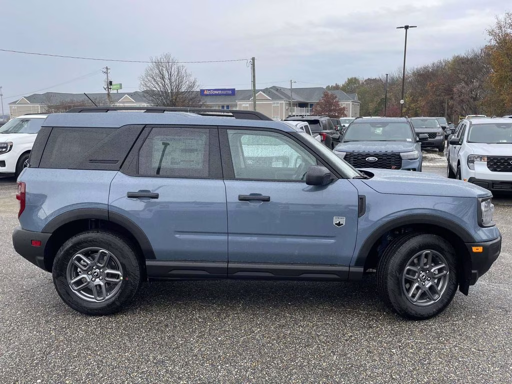 2025 Azure Gray Metallic Tri-Coat Ford Bronco Sport Big Bend 4X4 SUV