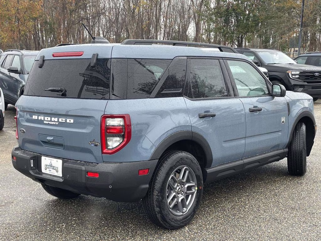 2025 Azure Gray Metallic Tri-Coat Ford Bronco Sport Big Bend 4X4 SUV