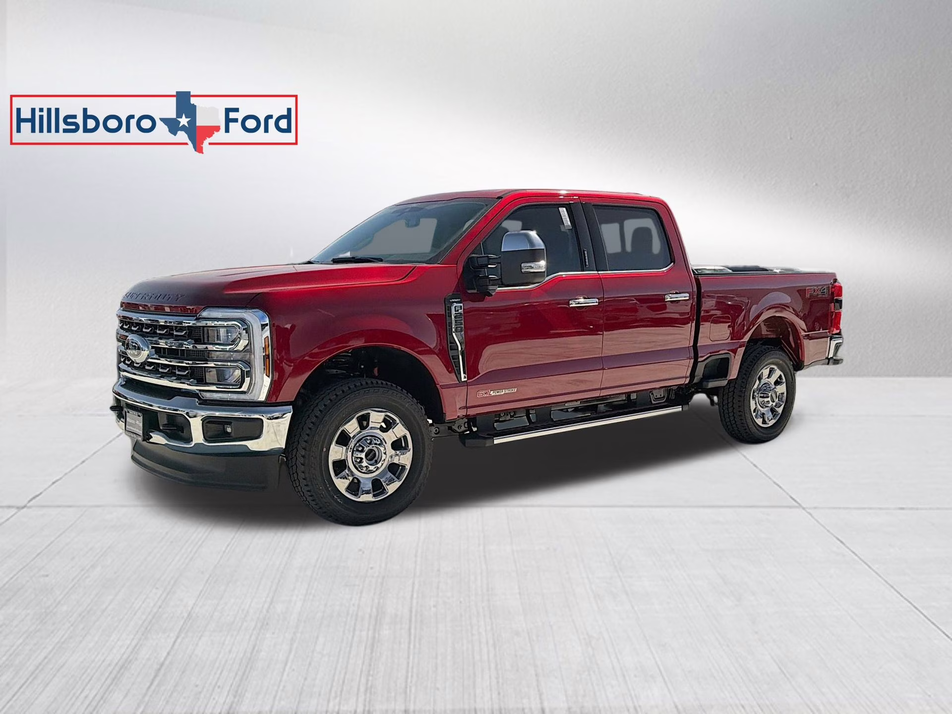 2026 Ruby Red Metallic Tinted Clearcoat Ford Super Duty F-250 SRW Lariat 4X4 Truck