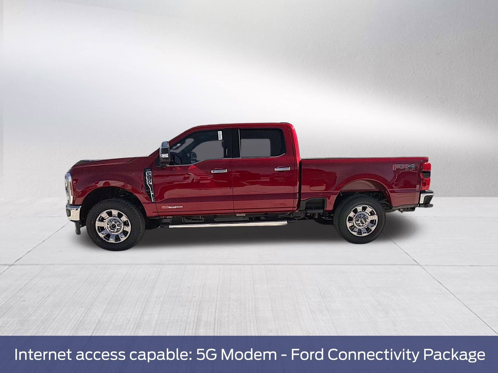 2026 Ruby Red Metallic Tinted Clearcoat Ford Super Duty F-250 SRW Lariat 4X4 Truck