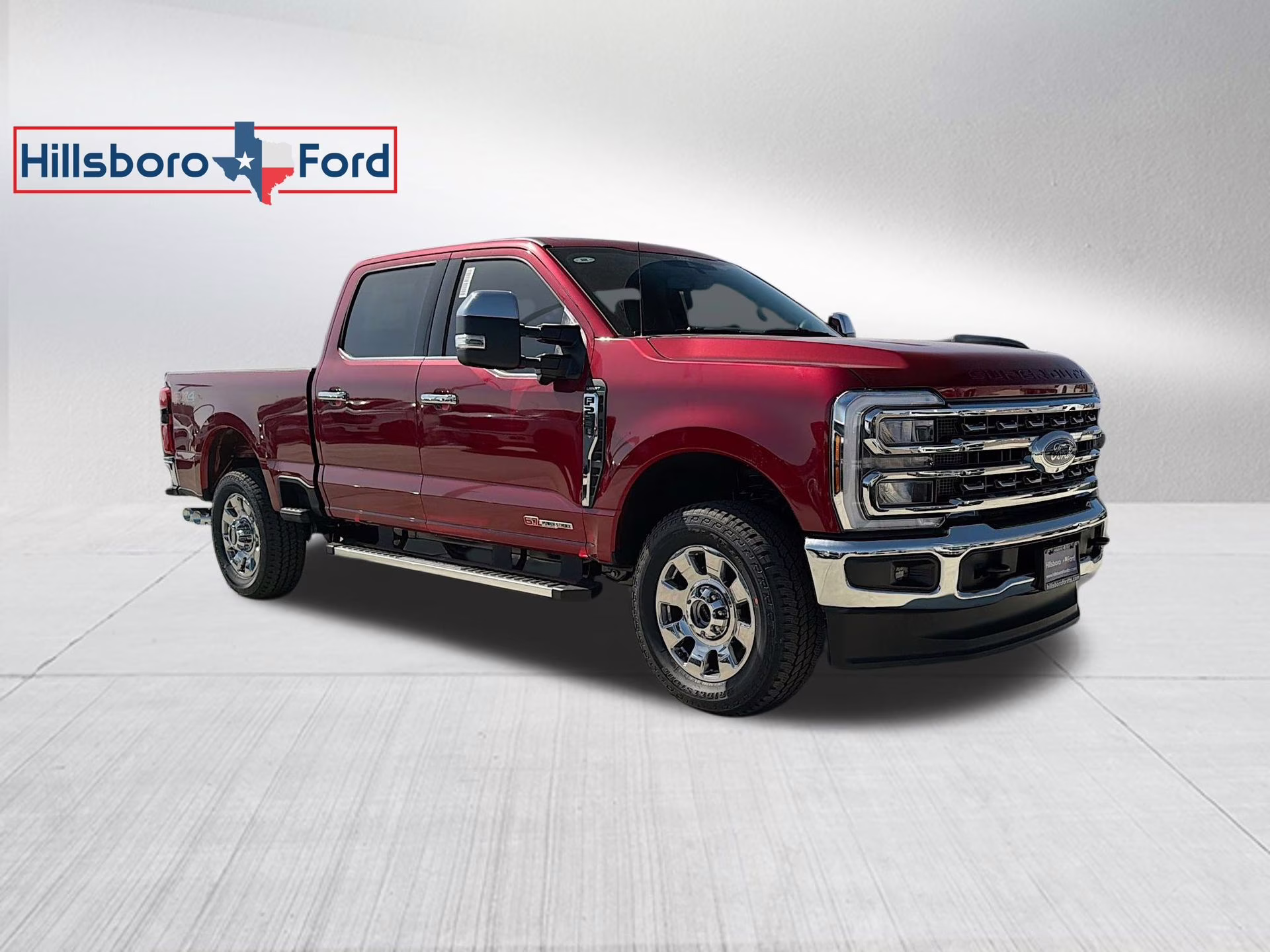 2026 Ruby Red Metallic Tinted Clearcoat Ford Super Duty F-250 SRW Lariat 4X4 Truck