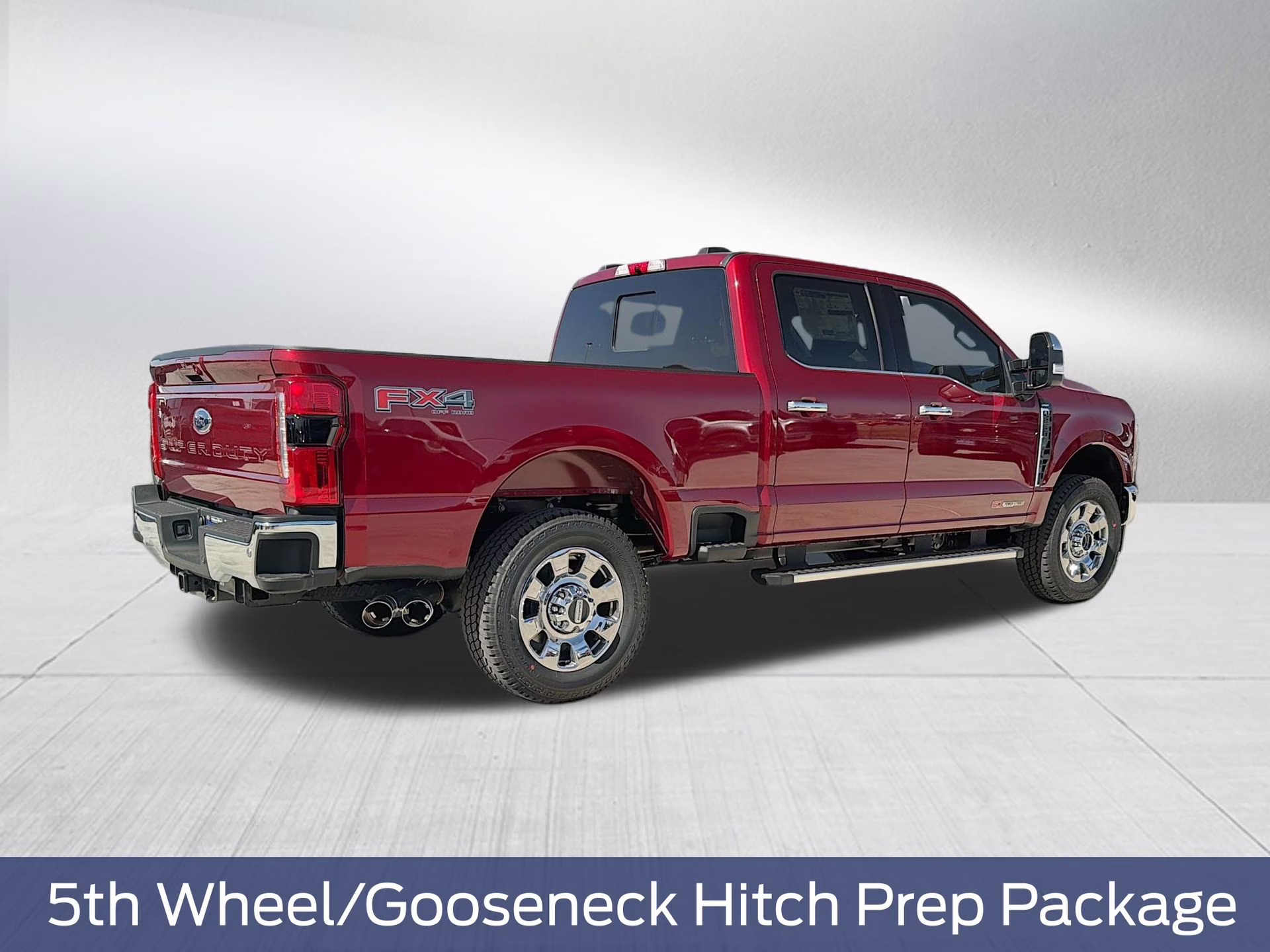 2026 Ruby Red Metallic Tinted Clearcoat Ford Super Duty F-250 SRW Lariat 4X4 Truck